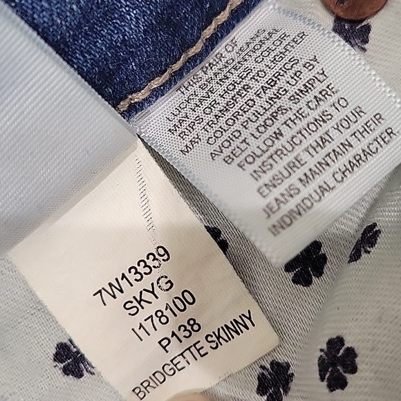 Lucky Brand Bridgette Skinny Jeans Size 2/26 - Picture 5 of 6